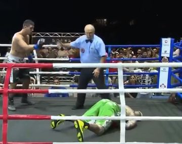 Patón Basile fue noqueado en el primer round