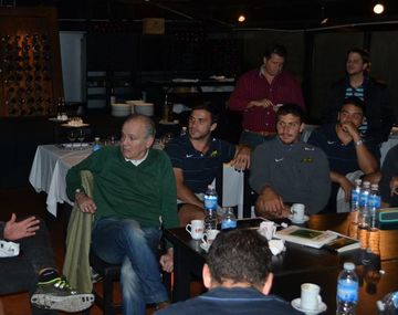 Sabella visitó a Los Pumas en la previa del test contra los All Blacks