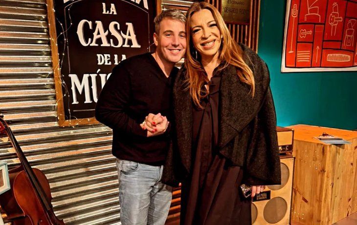 Sebastián Nebot y Lizy Tagliani