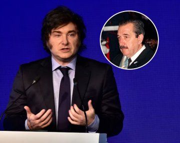 Milei acusó a Raúl Alfonsín de impulsar un golpe de Estado