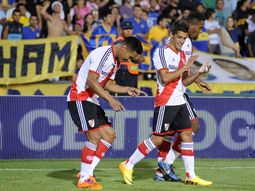 river volvio a festejar ante boca y se quedo con el tercer superclasico river volvio a festejar ante boca y se quedo con el tercer superclasico