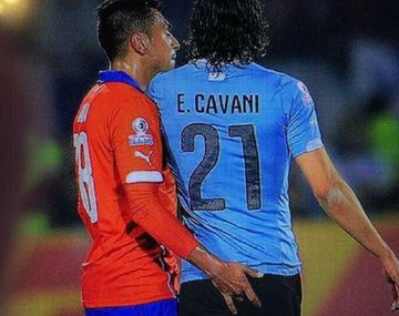 Por el manoseo a Cavani