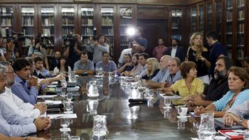 La reunión de paritaria docente La reunión de paritaria docente