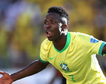 Vinicius Jr. fue suspendido y no podrá jugar con Brasil ante Uruguay por los cuartos