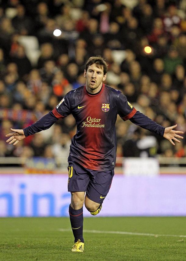 Messi volvió a marcar pero Barcelona apenas igualó