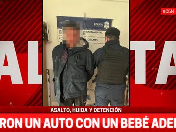 Quilmes: un hombre robó un auto con un bebé de 2 meses en el asiento trasero
