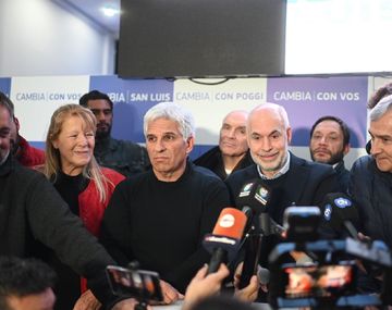 Con el apoyo de Larreta