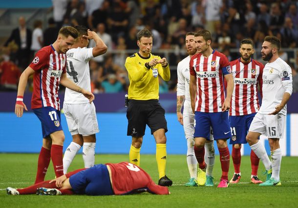 El Atlético Madrid tuvo una inmejorable chance para empatar, pero...