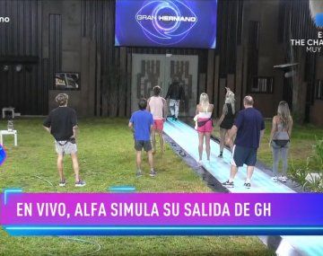 Gran Hermano: Alfa cumplió con su desafío y emocionó a todos