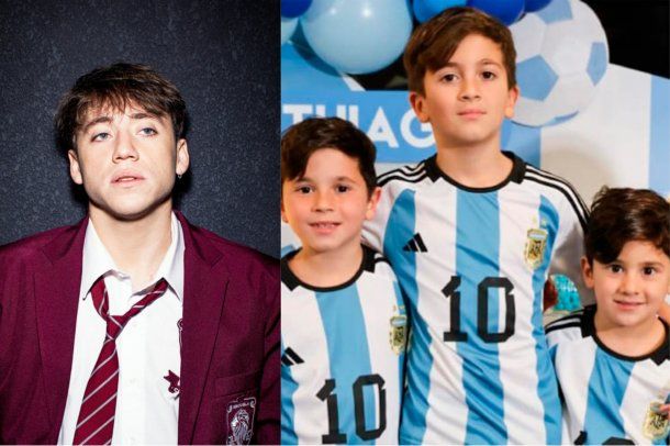 Los hijos de Messi y Paulo Londra predijeron la victoria de Argentina en el entretiempo