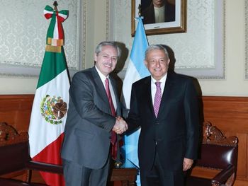 En 2019, cuando todavía era candidato a la Presidencia, Alberto Fernández fue recibido por Andrés Manuel López Obrador en México