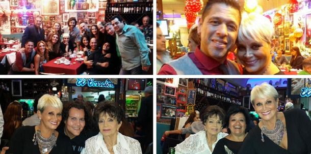 Carmen Barbieri festejó su cumpleaños con su hijo y amigos