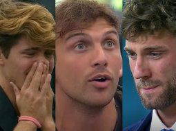 Marcos, Bautista y Tato, ganadores de Gran Hermano 2023, 2024 y 2025, respectivamente.