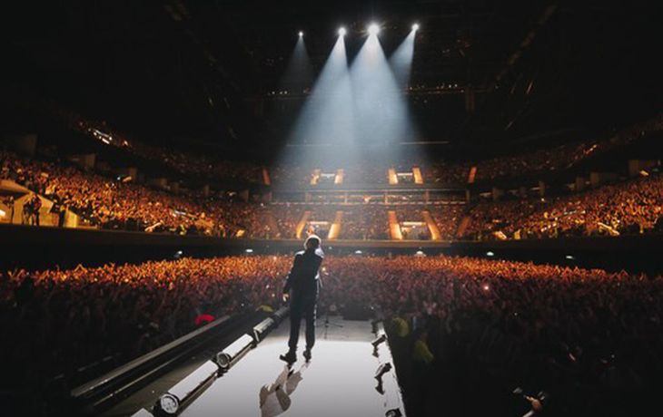Rebord despidió el año con un Movistar Arena colmado: 15 mil personas en el final de HAA