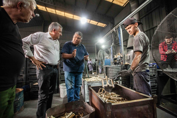 Gerardo Morales pasó por Almirante Brown y dijo que el radicalismo unido gana