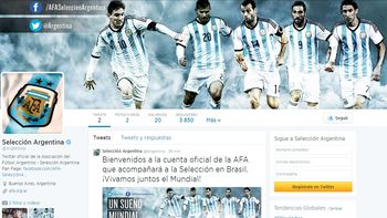 @argentina, la nueva cuenta de twitter para seguir a la seleccion en brasil @argentina, la nueva cuenta de twitter para seguir a la seleccion en brasil