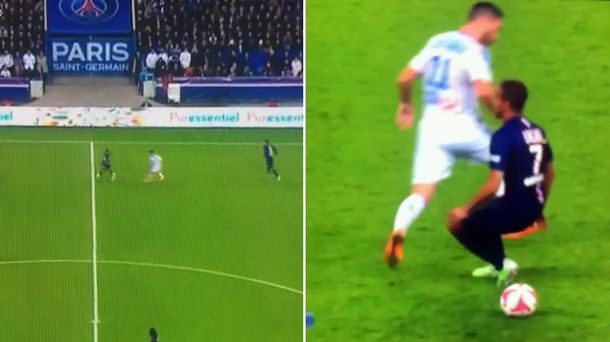 Mirá cómo un jugador gambetea a un rival sin tocar la pelota