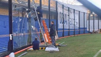 boca coloco un acrilico en zona de incidentes boca coloco un acrilico en zona de incidentes