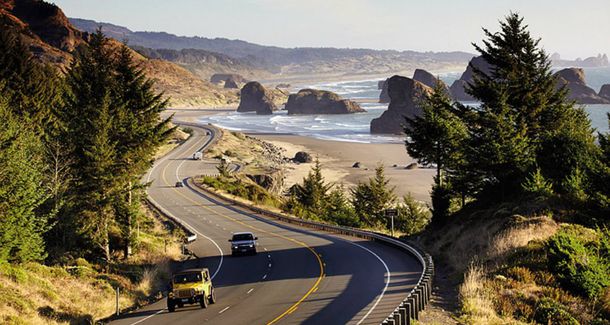 La ruta panorámica de California es puro relax para los amantes del volante