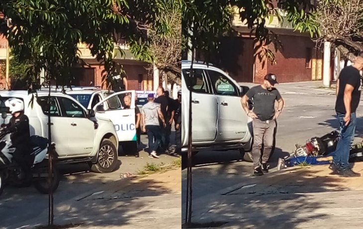 Diego Kravetz detuvo a un motochorro