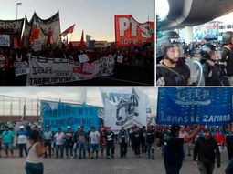 Grupos de izquierda realizaron cortes en distintos puntos de la Ciudad Grupos de izquierda realizaron cortes en distintos puntos de la Ciudad