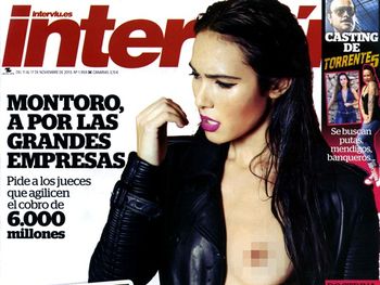 La novia de Alejandro Sanz, al desnudo