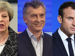 Macri se reunirá con Theresa May y Macron en cumbre del G-20 Macri se reunirá con Theresa May y Macron en cumbre del G-20