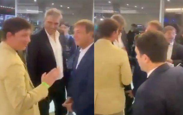 Momento de tensión: el desplante de Santiago Caputo a Ramiro Marra antes del debate porteño
