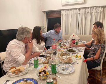 Alberto Fernández visitó a Rosita