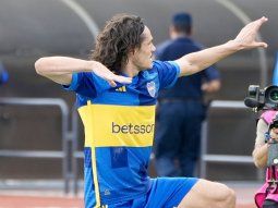 Así fue el gol de Cavani para el 2-1 de Boca ante River