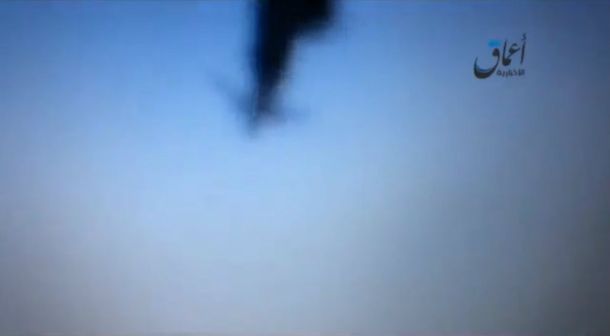 ISIS difundió un video de la supuesta caída del avión ruso en Egipto