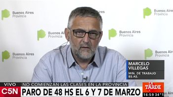 Marcelo Villegas, Ministro de Trabajo de la provincia de Buenos Aires Marcelo Villegas, Ministro de Trabajo de la provincia de Buenos Aires