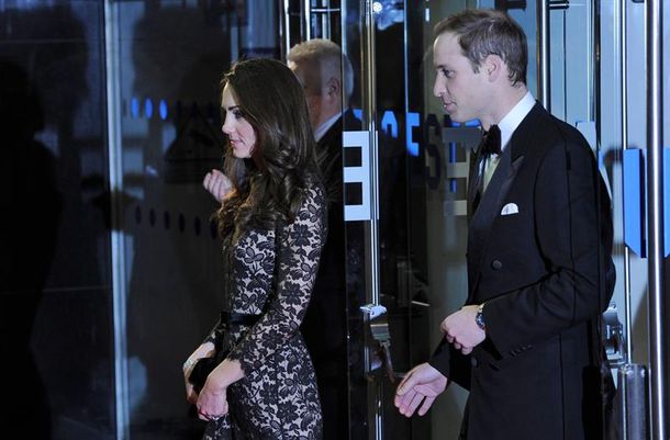 Kate Middleton y el príncpe William