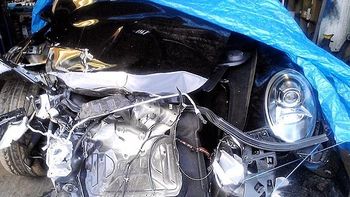 Porsche post accidente Porsche post accidente