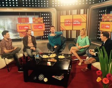 José María Listorti y Pedro Alfonso en Viva la tarde