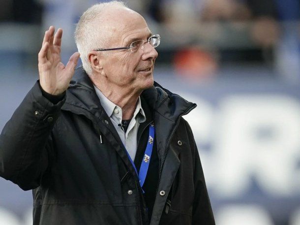 Luto en el mundo del fútbol: a los 76 años, murió Sven-Goran Eriksson