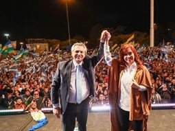 Alberto Fernández y Cristina Kirchner