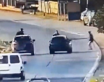 Una policía hizo volar por el aire a un delincuente que intentó robar en el Triángulo de Bernal