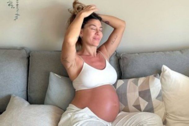 La imagen subida de todo de Jimena Barón a días de dar a luz a su segundo hijo