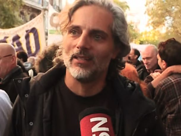Joaquín Furriel apuntó contra el Gobierno en Plaza de Mayo: La idea de el enemigo me agota