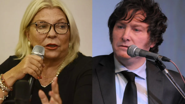 Javier Milei cruzó a Elisa Carrió por una foto con un custodio armado: Nadie sabe de qué trabaja