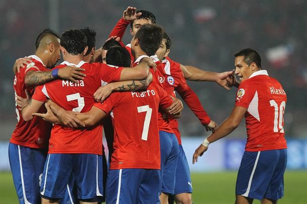 Chile consiguió medio pasaje a Brasil 2014 frente a Bolivia
