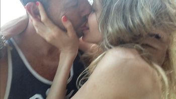 tinelli y valdes se muestran mas apasionados que nunca tinelli y valdes se muestran mas apasionados que nunca