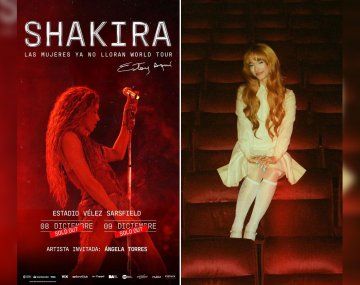 Ángela Torres estalló de emoción por telonear a Shakira en Vélez: ¡Tres