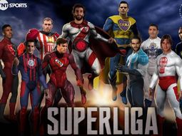 El afiche con los superhéroes que formarán parte del torneo El afiche con los superhéroes que formarán parte del torneo