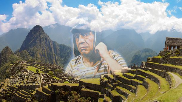 Un personaje del Chavo volvió a Machu Pichu en una fecha especial