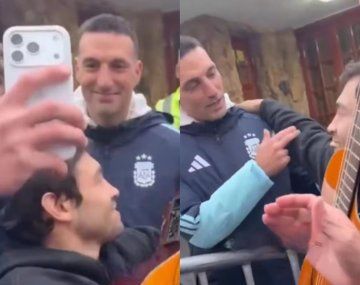 Video: Lionel Scaloni y un emotivo homenaje a puro chamamé en Pujato