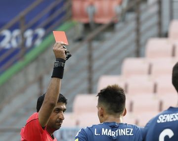 La expulsión de Lautaro Martínez