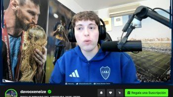 Davo xeneize y su frustración con Riquelme.