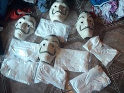 Cayó la banda de la casa de papel: preparaba un golpe con las caretas de la serie